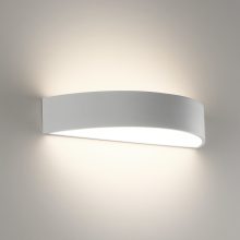 Isia Wall Lamp 16/3453-60 Textured White, LED 2x22W 4875lm, CRI90 CL.I, Integrated LED, Kelvin 3000K-4000K Slide Switch