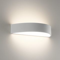   Isia Wall Lamp 16/3453-60 Textured White, LED 2x22W 4875lm, CRI90 CL.I, Integrated LED, Kelvin 3000K-4000K Slide Switch, Casambi, ON-DEMAND **