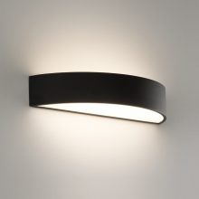 Isia Wall Lamp 16/3453-60 Textured Black, LED 2x22W 4875lm, CRI90 CL.I, Integrated LED, Kelvin 3000K-4000K Slide Switch, Casambi, ON-DEMAND **