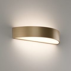   Isia Wall Lamp 16/3453-60 Technical Gold, LED 2x22W 4875lm, CRI90 CL.I, Integrated LED, Kelvin 3000K-4000K Slide Switch