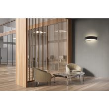 Isia Wall Lamp 16/3453-60 Technical Gold, LED 2x22W 4875lm, CRI90 CL.I, Integrated LED, Kelvin 3000K-4000K Slide Switch, Casambi, ON-DEMAND **