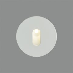   Paul Recessed 16/3578 Textured White, LED 3W 3000K 290lm, CRI90 CL.II, Integrated LED