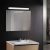   Loira Wall Lamp 16/3592 Chrome/Opal, LED 20W 4000K 1800lm, CRI90 CL.II IP44, Integrated LED, With switch