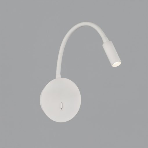 Lyon Wall Lamp 16/3699 Textured White, LED 3W 3000K 285lm, CRI90 CL.I, Integrated LED, With switch, Adjustable