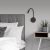   Lyon Wall Lamp 16/3699 Textured Black, LED 3W 3000K 285lm, CRI90 CL.I, Integrated LED, With switch, Adjustable