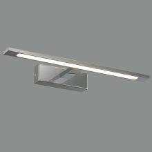 Menorca Wall Lamp 16/3730-45 Chrome, LED 12W 1480lm, CRI90 CL.II IP44, Integrated LED, 3000K-4000K Slide Switch