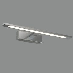   Menorca Wall Lamp 16/3730-45 Chrome, LED 12W 1480lm, CRI90 CL.II IP44, Integrated LED, 3000K-4000K Slide Switch
