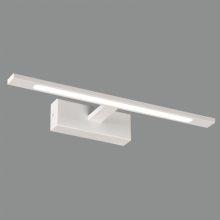 Menorca Wall Lamp 16/3730-45 Textured White, LED 12W 1480lm, CRI90 CL.II IP44, Integrated LED, 3000K-4000K Slide Switch