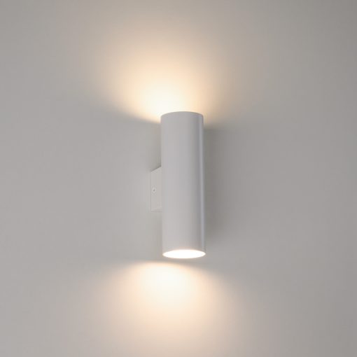 Zoom Wall Lamp 16/3764-18 Textured White, LED GU10 2x8W, CL.I