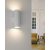   Zoom Wall Lamp 16/3764-18 Textured White, LED GU10 2x8W, CL.I