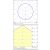   Shadow Wall Lamp 16/3796-54 Technical Gold, LED 2x6W 760lm, CRI90 CL.I, Integrated LED, Kelvin 2700K-3000K Slide Switch