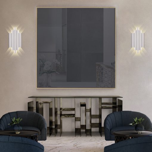 Robin Wall Lamp 16/3814 Textured White, LED 21W 3000K 1625lm, CRI90 CL.I, Integrated LED