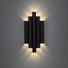 Robin Wall Lamp 16/3814 Textured Black, LED 21W 3000K 1625lm, CRI90 CL.I, Integrated LED