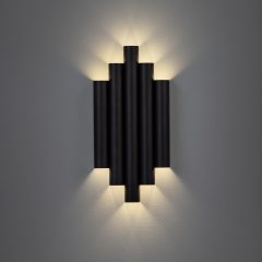   Robin Wall Lamp 16/3814 Textured Black, LED 21W 3000K 1625lm, CRI90 CL.I, Integrated LED