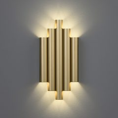   Robin Wall Lamp 16/3814 Technical Gold, LED 21W 3000K 1625lm, CRI90 CL.I, Integrated LED