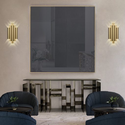 Robin Wall Lamp 16/3814 Technical Gold, LED 21W 3000K 1625lm, CRI90 CL.I, Integrated LED