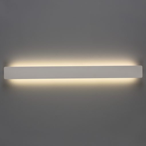 Fosca Wall Lamp 16/3833-60 Textured White, LED 18W 1800lm, CRI90 CL.I, Integrated LED, Kelvin 2700K-3000K Slide Switch