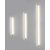   Fosca Wall Lamp 16/3833-60 Textured White, LED 18W 1800lm, CRI90 CL.I, Integrated LED, Kelvin 2700K-3000K Slide Switch