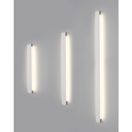 Fosca Wall Lamp 16/3833-60 Textured White, LED 18W 1800lm, CRI90 CL.I, Integrated LED, Kelvin 2700K-3000K Slide Switch