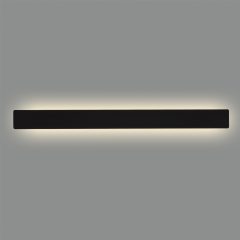   Fosca Wall Lamp 16/3833-60 Textured Black, LED 18W 1800lm, CRI90 CL.I, Integrated LED, Kelvin 2700K-3000K Slide Switch
