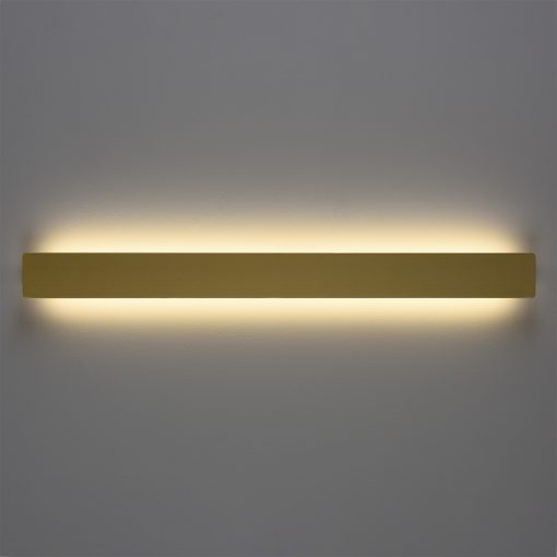 Fosca Wall Lamp 16/3833-60 Technical Gold, LED 18W 1800lm, CRI90 CL.I, Integrated LED, Kelvin 2700K-3000K Slide Switch