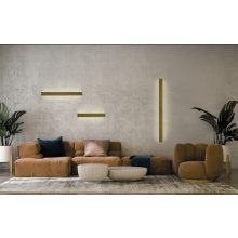 Fosca Wall Lamp 16/3833-60 Technical Gold, LED 18W 1800lm, CRI90 CL.I, Integrated LED, Kelvin 2700K-3000K Slide Switch