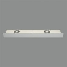 Fosca Air Cleaner Wall Lamp 16/3833-90 Textured White, LED 30W 3000K 1700lm + T5 UV-C 2x16W, CRI80 CL.I, Integrated LED, Remote control