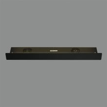 Fosca Air Cleaner 16/3833-90 Wall Lamp Textured Black, LED 1x30W 3000K 1700lm +  T5 UV-C 2x16W, CL.I, Integrated LED, Remote control