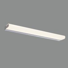 Tesla Wall Lamp 16/3834-55 Opal/Chrome, LED 22.6W 3000K 1850lm, CRI90 CL.II IP44, Integrated LED
