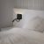   Calma Wall Lamp 16/3836 Textured Black, LED 6W 3000K 630lm + 3W 3000K 285lm, CRI90 CL.I, Two switches, With USB, USB-C, Adjustable