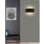   Luxur Wall Lamp 16/3840-30 Textured Black, LED 20W 1200lm, CRI90 CL.I, Integrated LED, Kelvin 2700K-3000K Slide Switch
