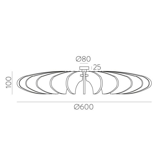 Rosa Del Desierto Wall Lamp 16/3912-60 Black, LED E27 15W, CL.I, MULTI-PACK