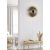   Rosa Del Desierto Wall Lamp 16/3912-60 Black, LED E27 15W, CL.I, MULTI-PACK