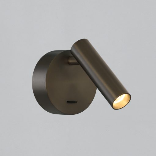 Atria Wall Lamp 16/3925 Bronze, LED 3W 3000K 285lm, CRI90 CL.I, Integrated LED, With switch, Adjustable