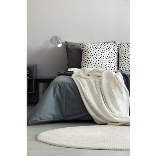 Modrian Wall Lamp 16/3951-10 White, LED GU10 8W, CL.II, With switch, Adjustable