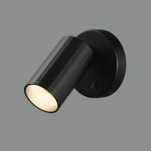 Modrian Wall Lamp 16/3951-10 Black, LED GU10 8W, CL.II, With switch, Adjustable