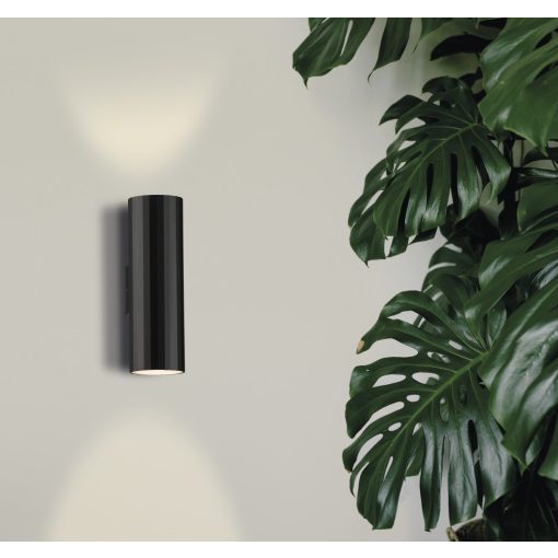 Modrian Wall Lamp 16/3951-18 Black, LED GU10 2x8W, CL.I