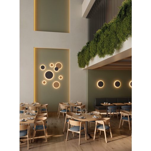 Combo Wall Lamp 16/3966-45 Technical Gold, LED 15W 1140lm, CRI90 CL.I IP65, Integrated LED, Kelvin 2700K-3000K Slide Switch