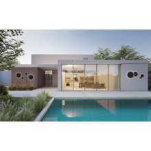 Combo Wall Lamp 16/3966-60 Textured Black, LED 20W 1350lm, CRI90 CL.I IP65, Integrated LED, Kelvin 2700K-3000K Slide Switch