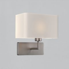   Romeo Wall Lamp 16/3971 Nickel Matt, LED E27 15W, CL.I, MULTI-PACK