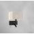   Romeo Wall Lamp 16/3971 Nickel Mate, LED 3W 3000K 285lm + LED E27 15W, CRI90 CL.I, MULTI-PACK, Two switches, With USB, USB-C, Adjustable