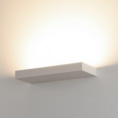   Brick Wall Lamp 16/3972-38 Textured White, LED 38W 4340lm, CRI90 CL.I, Integrated LED, Kelvin 2700K-3000K Slide Switch, Microplasmic Diffuser