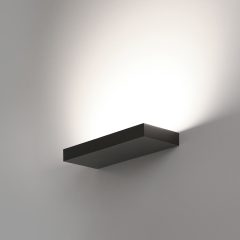   Brick Wall Lamp 16/3972-38 Textured Black, LED 38W 4340lm, CRI90 CL.I, Integrated LED, Kelvin 2700K-3000K Slide Switch, Microplasmic Diffuser