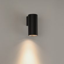 Pipe Wall Lamp 16/3986 Textured Black, LED COB 12W 3000K 1240lm, CRI90 CL.I, Integrated LED