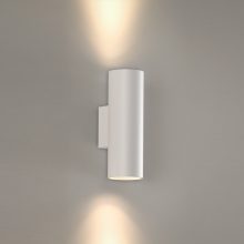 Pipe Wall Lamp 16/3986-2 Textured White, LED COB 2x6W 3000K 1240lm, CRI90 CL.I, Integrated LED