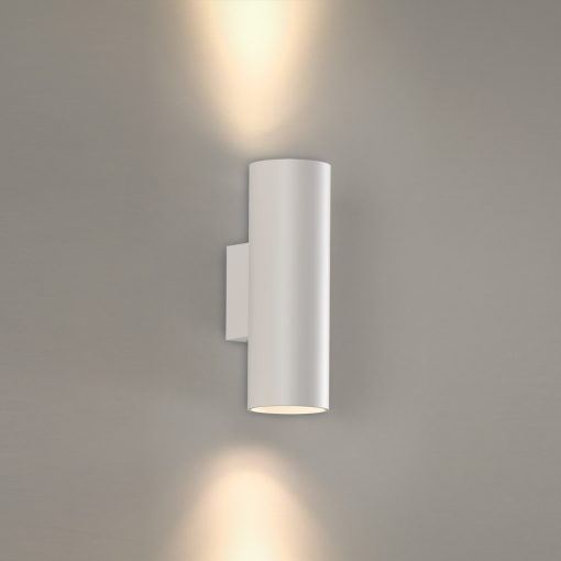 Pipe Wall Lamp 16/3986-2 Textured White, LED COB 2x6W 3000K 1240lm, CRI90 CL.I, Integrated LED