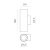   Pipe Wall Lamp 16/3986-2 Textured Black, LED COB 2x6W 3000K 1240lm, CRI90 CL.I, Integrated LED