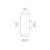   Lux Wall Lamp 16/3989-2 Tech Gold/Black, LED COB 2x6W 3000K 1240lm, CRI90 CL.I, Integrated LED