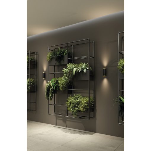 Lux Wall Lamp 16/3989-2 Tech Gold/Black, LED COB 2x6W 3000K 1240lm, CRI90 CL.I, Integrated LED