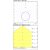   Yes Wall Lamp 16/3993 White, LED 4W 2700K 315lm, CRI90 CL.I IP65, Integrated LED